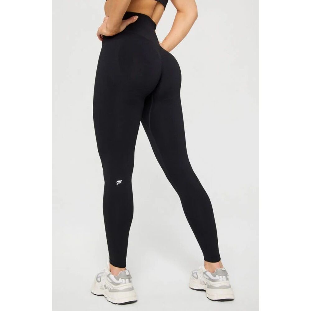 Fabletics Black High Waisted Size S Leggings Full Length Activewear